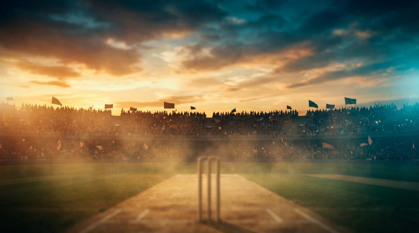 Cricket stadium background